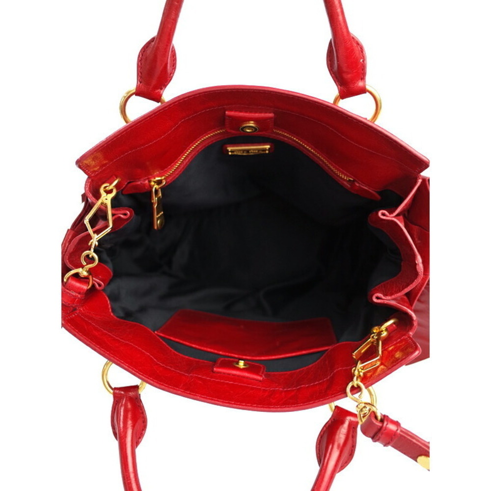 Miu Miu Side Rion Handbag - Picture 3 of 9